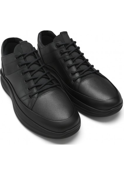 Gr0092 Hakiki Deri 40 Numara Yeni Nesil Kalın Ve Geniş Tırtıklı Taban Sneaker Erkek Ayakkabı indirimleri