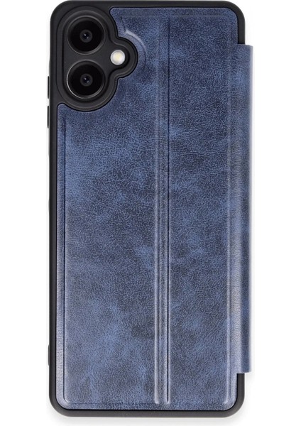Samsung Galaxy A06 Kılıf Flip Cover - Lacivert