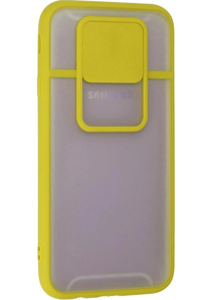 Litae Trend Bfs Samsung Galaxy J7 Pro / J730 Kılıf Palm Buzlu Kamera Sürgülü Silikon - Sarı modelleri