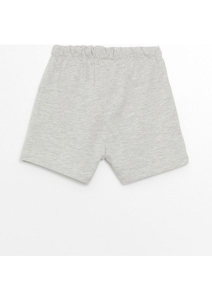 Yeni Sezon Beli Lastikli Basic Erkek Bebek Şort fiyatları