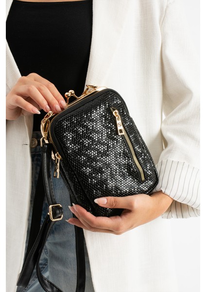 Sn 1433 Burslu Kadın Omuz Çantası Klipsli El Çantası Çapraz Çanta fiyatları