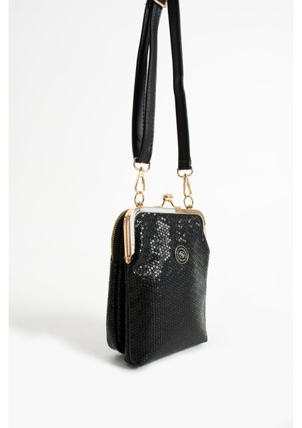 Sn 1433 Burslu Kadın Omuz Çantası Klipsli El Çantası Çapraz Çanta fırsatları