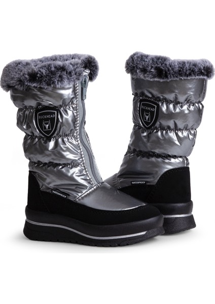 Gümüş Kız Çocuk Kar Botu BUCK1063 Ponny Wp fırsatları