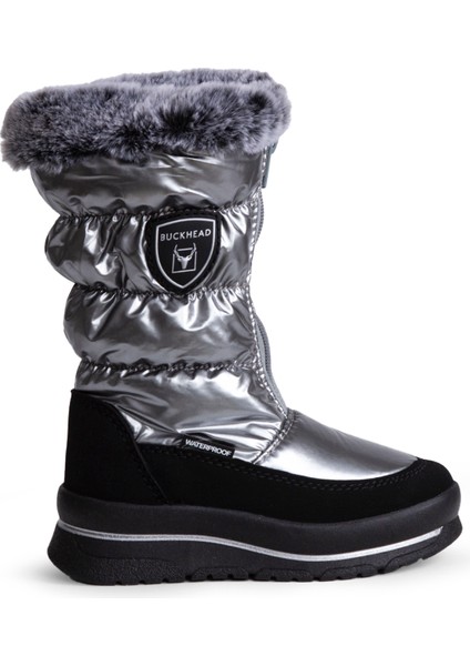 Gümüş Kız Çocuk Kar Botu BUCK1063 Ponny Wp