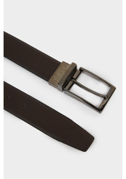 Erkek Çift Taraflı Toka Suni Deri Klasik Kemer G4435AXNS fiyatları