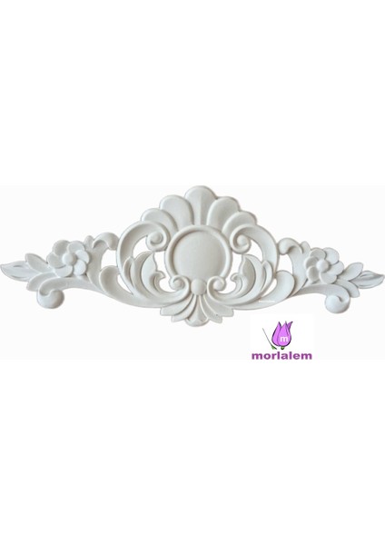 39cm Aplik, Yaprak ve Sarmaşık Silikon Kalıp K-534, Polyester Taş Tozu Alçı Kalıbı