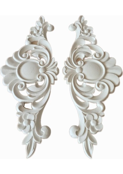 39cm Aplik, Yaprak ve Sarmaşık Silikon Kalıp K-534, Polyester Taş Tozu Alçı Kalıbı