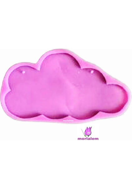 26cm Bulut Delikli Askılık Pano Süsü Silikon Kalıp K-535, Polyester Taş Tozu Alçı Kalıbı fiyatları