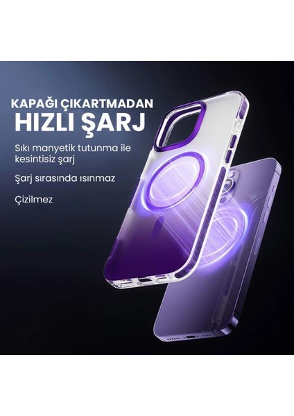 iPhone 15 Pro Max Magsafe Destekli Darbe Emici Kılıf – Premium Seri fiyatları