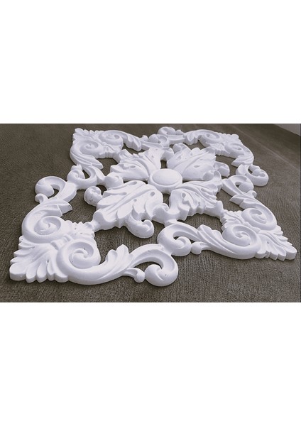 33,5cm Bordür Aplik Yaprak Sarmaşık Dekor Silikon Kalıp K-538, Polyester Taş Tozu Alçı Kalıbı indirimleri