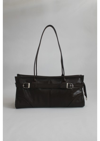 Enner Vintage Baget Çanta Acı Kahve fiyatları