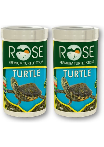 Turtle Green Sticks 125ML, Rose 2X100ML Sürüngen ve Yüzen Kaplumbağa Yemi, Bacteria Plus 50CC fırsatları
