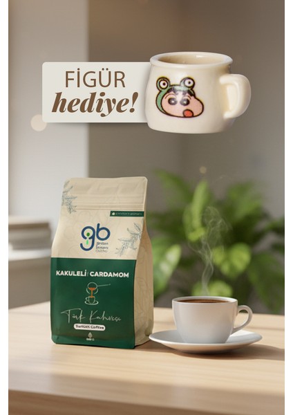 Kakuleli Türk Kahvesi 185 gr + Hediye
