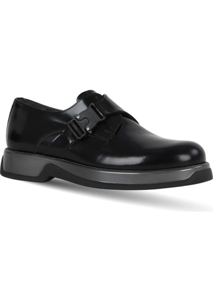 Siyah Açma Deri Erkek Günlük Ayakkabı 34MA27006 34MA27006 fiyatları