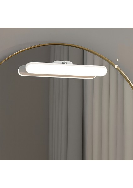 Dokunmatik USB Ile Şarj Olabilen 27 cm LED Aydınlatma Makyaj Aynası Işığı modelleri