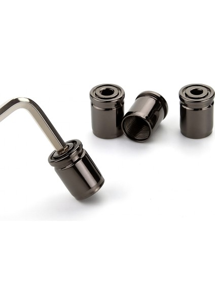 Piano Black Otomobil Araba Motosiklet 4'lü Sibop Kapak Seti modelleri