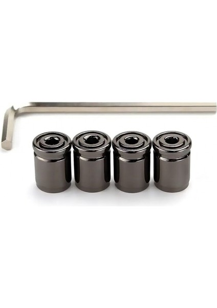 Piano Black Otomobil Araba Motosiklet 4'lü Sibop Kapak Seti indirimleri