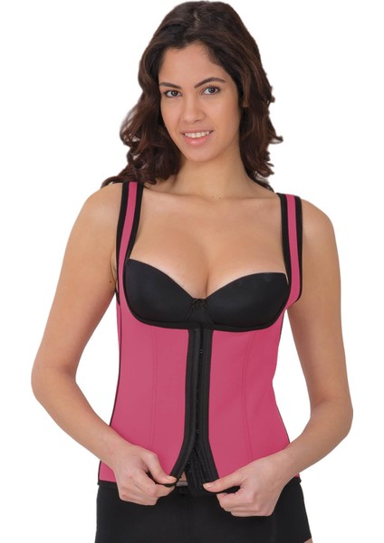 Gül Kurusu Mı 9173 Agraflı Göğsü Açık Atlet Korse