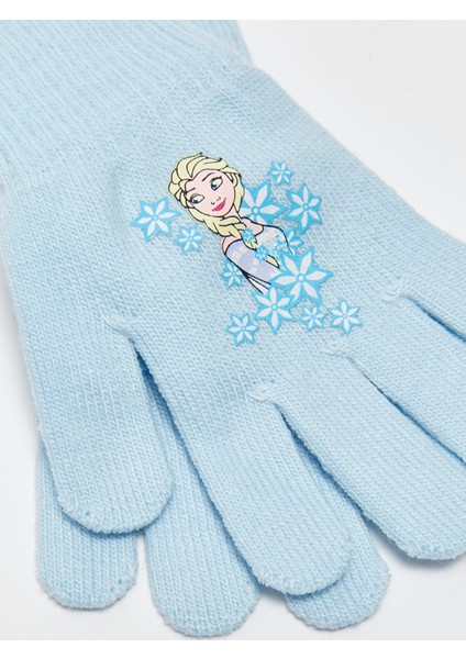 Yeni Sezon Frozen Baskılı Kız Çocuk Triko Eldiven modelleri