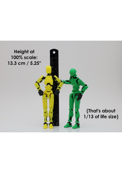Lucky 13 Titan 13 Dummy Hareketli Figür 3D Baskı Asker figür mannequin 14cm , 11 çift farklı el işaretleri ve mini sandık fiyatları