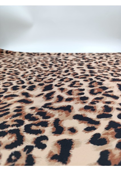 Leopar Desenli Kaşmir Viskon Kumaş indirimleri