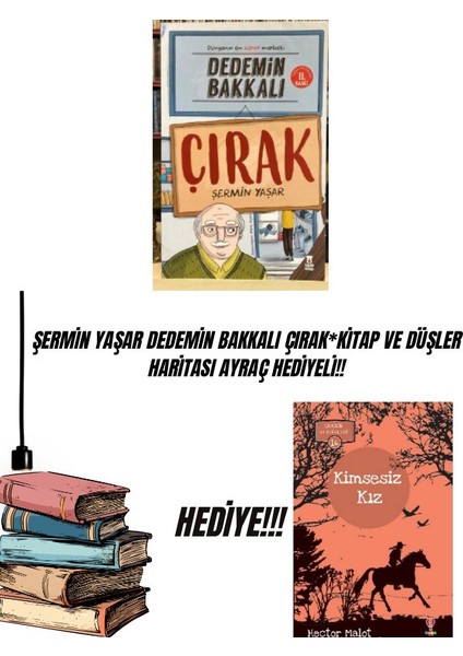 Şermin Yaşar Dedemin Bakkalı Çırak*kitap ve Düşler Haritası Ayraç Hediyeli!!