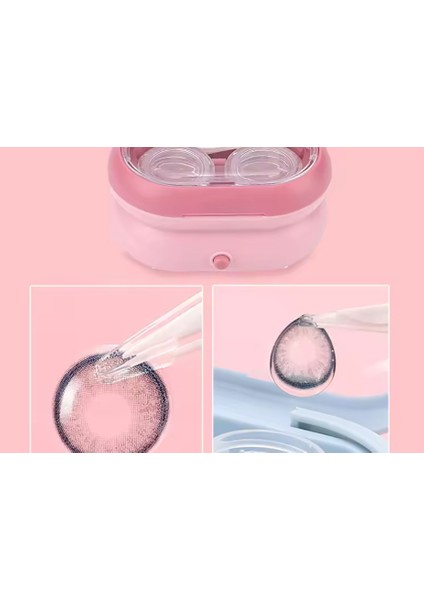 Kontakt Lens Temizleme Kiti Seyahat Taşınabilir Temizleyici