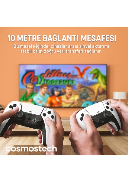 Game Stick 4K Retro Oyun Konsolu – 64GB Hafıza Kartlı | 15 Emülatör ve 30.000+ Klasik Oyun | 2.4g Kablosuz Çift Kollu HDMI Tak-Çalıştır Tv Oyun Konsolu fırsatları