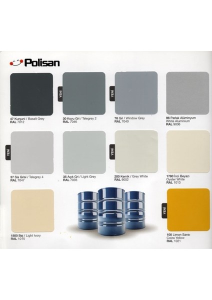 Endüstriyel Boya Ral 5017 15 kg fiyatları