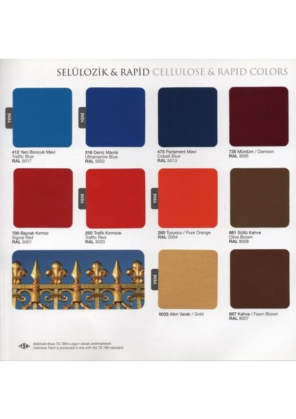 Endüstriyel Boya Ral 5017 15 kg fırsatları