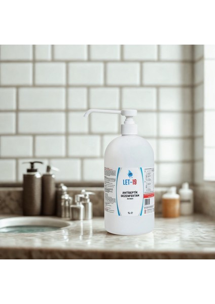 Let 19 1 Litre Alkolsüz Hipokloröz El-Yüz-Cilt Dezenfektanı (Pompa Kapaklı) fırsatları