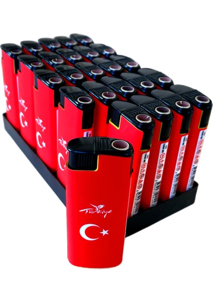 Rüzgar Jet Çakmak 25 Adet Doldurulabilir