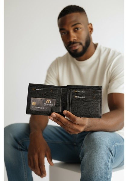 2760 BÜYÜK CÜZDAN 1.Sınıf İşçilik Lüks Hakiki Gerçek Deri Hediye Cüzdan İç Fermuar Gözlü Gizli Özel Kağıt Para Bölmeli Lüks Astarlı Çıtçıtlı 3 Kağıt Para Gözlü Gerçek Deri Erkek Cüzdan