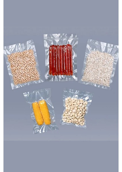 Vakum Poşet Düz 40X55 Cm, Endüstriyel Vakum Makineleri Uyumlu Gıda Paketleme Poşeti 50 Adet indirimleri