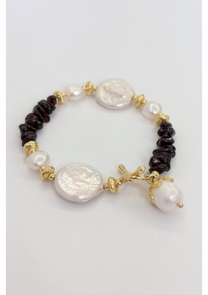 Pearl Light No:1 Altın Kaplama Bileklik modelleri