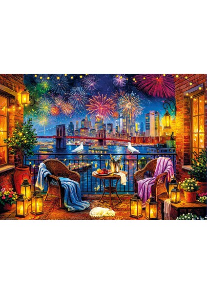 A Festival In Brooklyn 1000 Parça Puzzle fiyatları