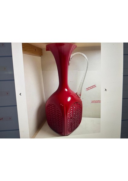 33 cm Yüksekliğinde Avrupa Cam Sürahi Vazo fırsatları