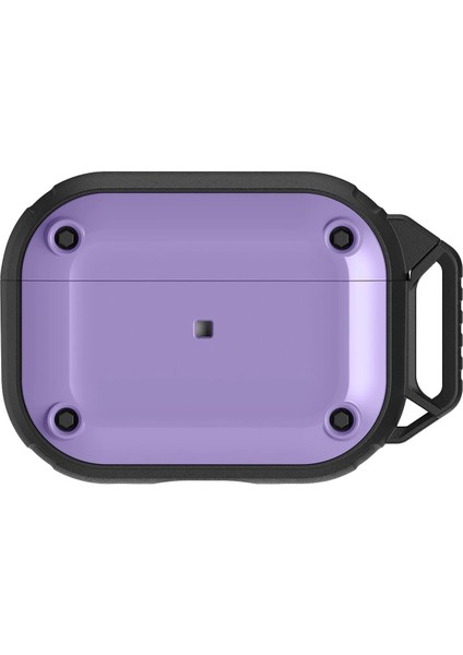 Zeroshop Movenchy Airpods Pro 2 (2.nesil) Asgard Kılıf - Mor