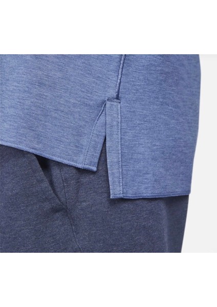 Yoga Dri-Fit Men's Top Mavi Erkek T-Shirt