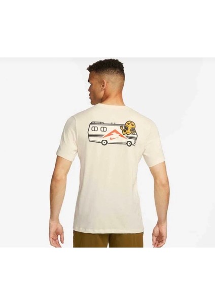 Dri-Fit Tee Trail Krem Erkek T-Shirt