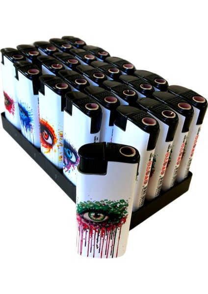 Rüzgar Jet Çakmak 25 Adet Doldurulabilir