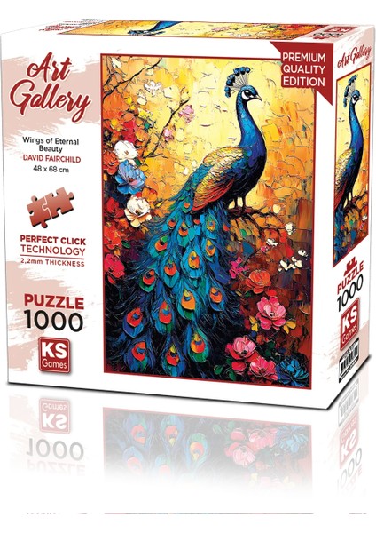 Wings Of Eternal Beauty 1000 Parça Puzzle