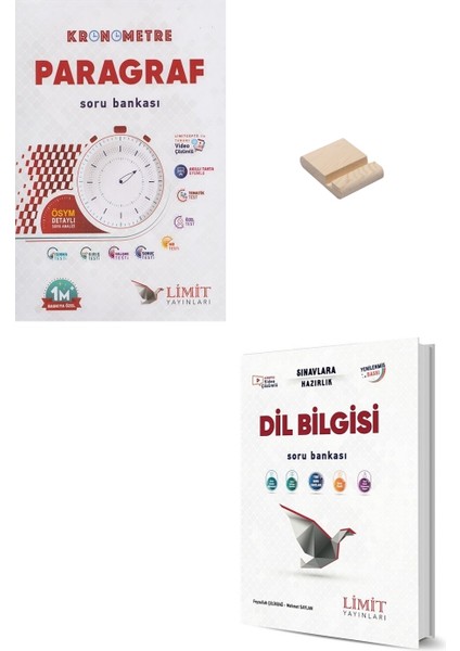 Limit Tyt Paragraf ve Dil Bilgisi Soru Bankası + Telefon Standı