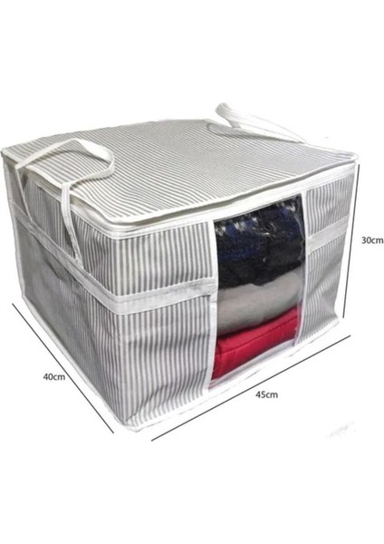 (4 Adet) Alas Pencereli Kazak Hurcu Kıyafet Düzenleyici 45 x 40 x 30 cm fırsatları