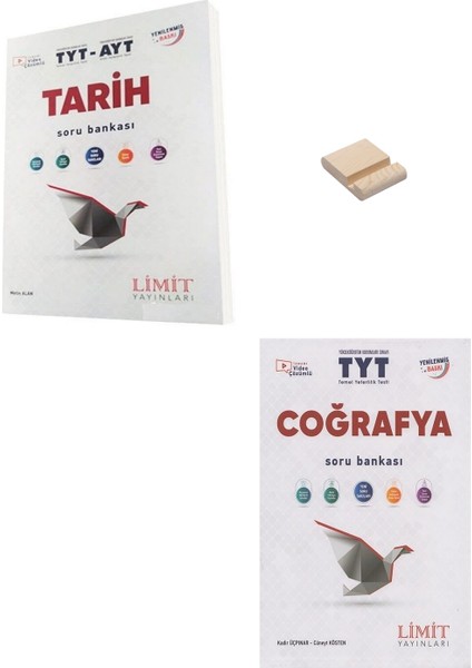 Limit Tyt Tarih ve Coğrafya Soru Bankası + Telefon Standı