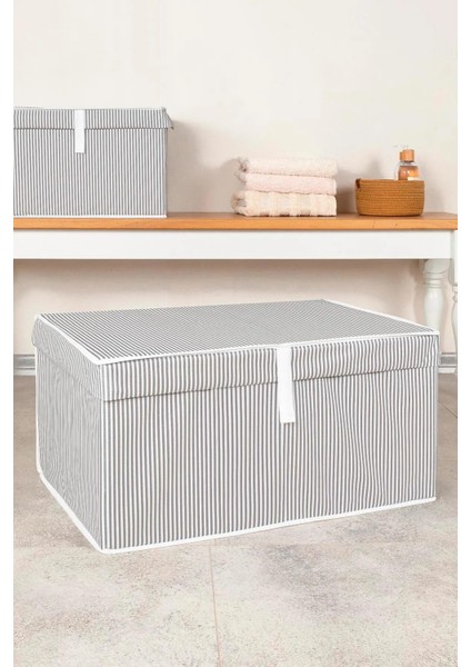 Alas 1 Adet Kapaklı Kutu Hurç Mega Boy 60*40*30 cm