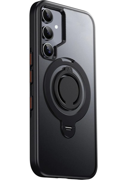 Zeroshop Joko Samsung Galaxy S24 Avatar 360 Dönen Magsafe Kapak - Siyah