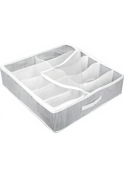 Alas Yatak Altı Ayakkabı Saklama Çantası Hurç Fermuarlı 58X58X12CM fiyatları