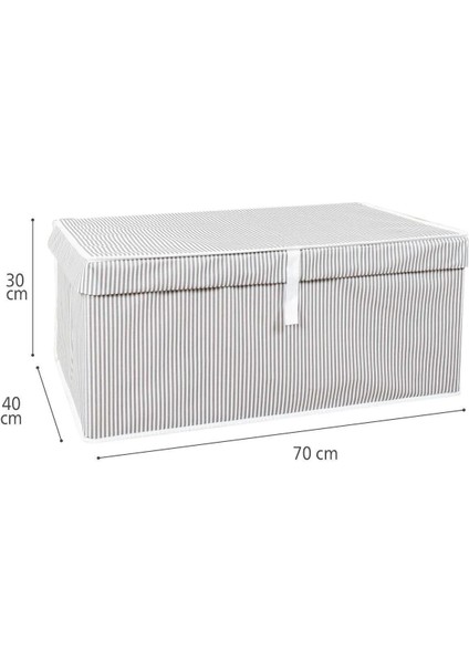 Alas 3'lü Çok Amaçlı Kutu Megaplus 70X40X30 cm Tela (Yıkanamaz) modelleri