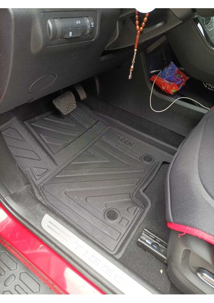 Chery Tiggo 7 Pro 2020+ 4d Araca Özel Havuzlu Paspas Takımı (Karbon) fiyatları